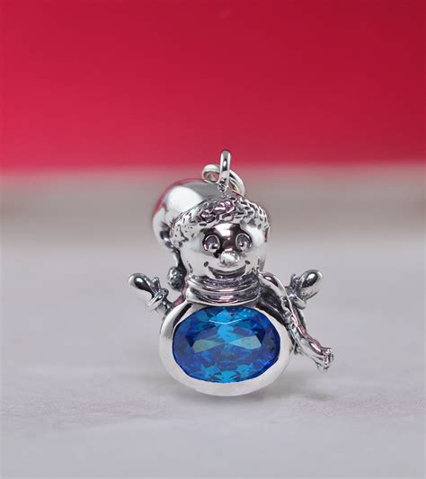 Snowman charm 